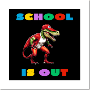 School is out Posters and Art